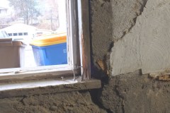 Basement cracks