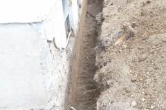 before wall collapse