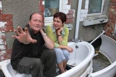 Win and lady about to set sail