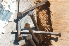 old rectangular nails