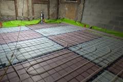 Radiant heating pex