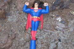 Superman breaks free