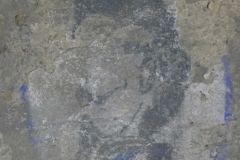 Portrait my T.M.Gill,  the eyes are missing and so if the nose