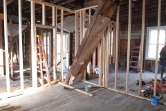 Steps to cupola to be replaced by a large wardrobe