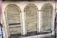 It would be nice if I could built some teak shutters that oppned