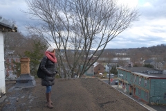 The view, Rondout creek in the foreground