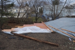 The part that was collapsing gets fixed first